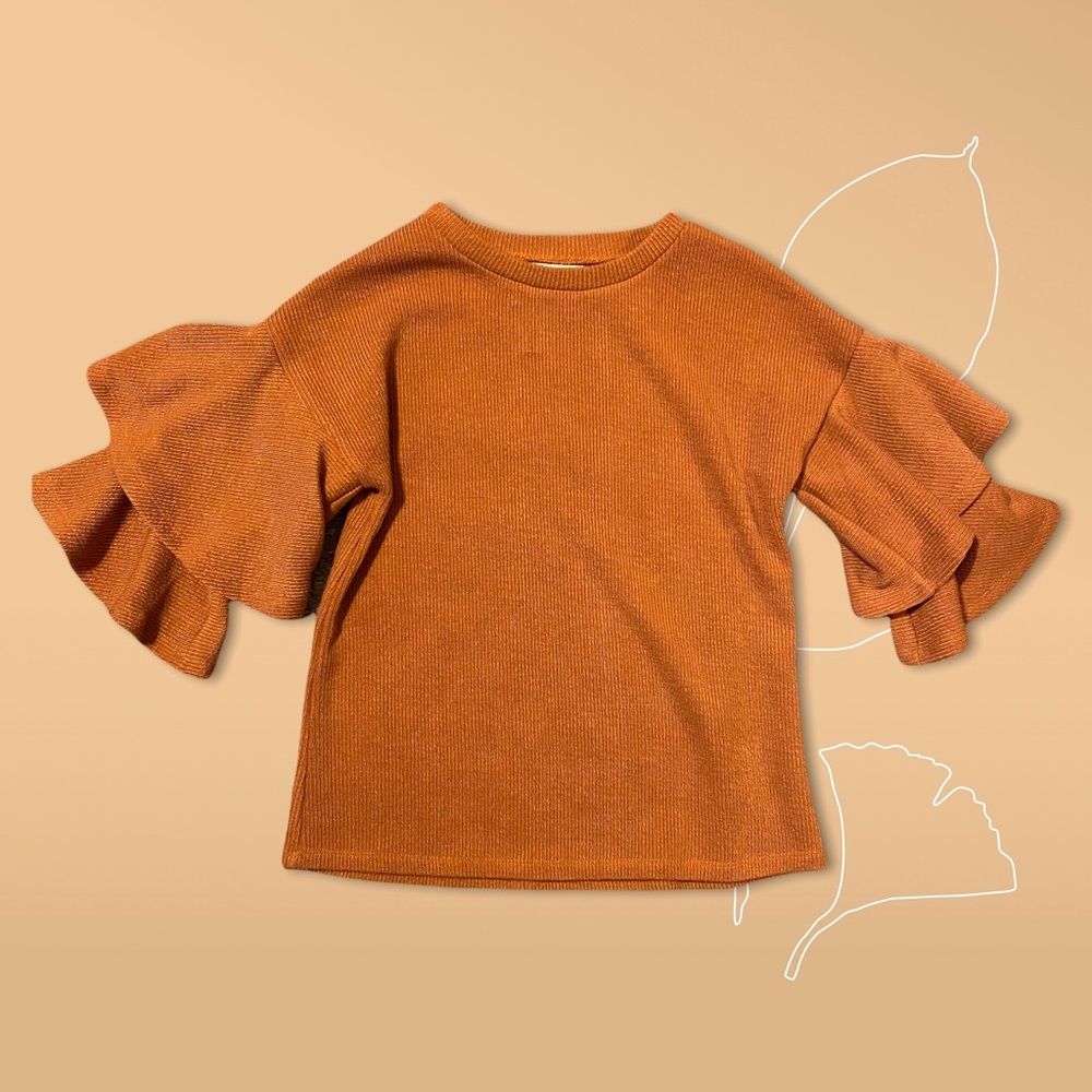 Charlie O burnt orange sweater